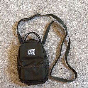 Herschel Supply Company mini Green Crossbody Bag Compact Design
